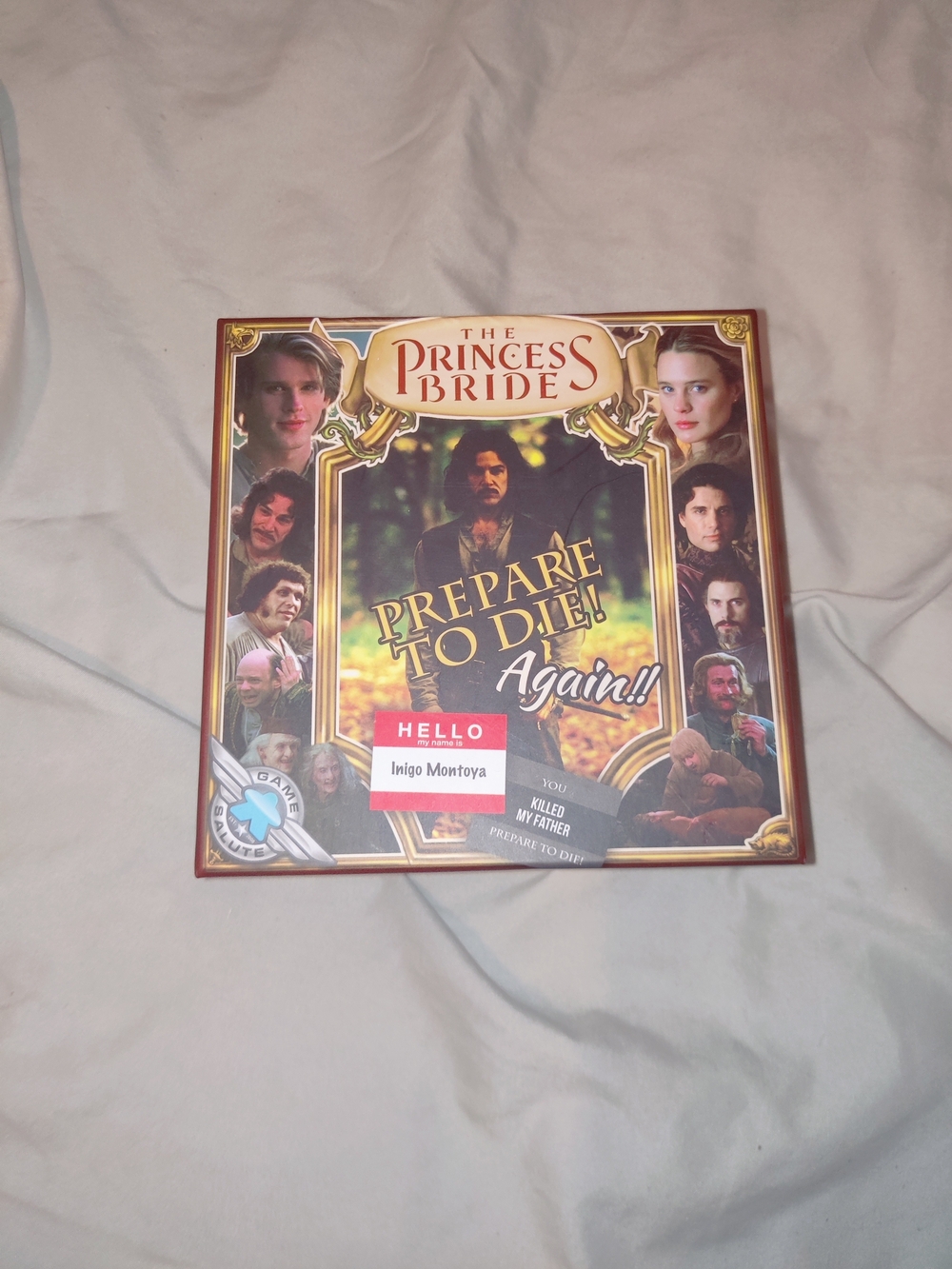 Source Unknown The Princess Bride Prepare to Die Again! Board Game - Brown/Gold